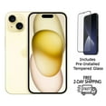 thumbnail image 1 of Pre-Owned Unlocked for All Carriers Apple iPhone 15 A2846 Cell Phone 128GB 8GB RAM Yellow, 1 of 4