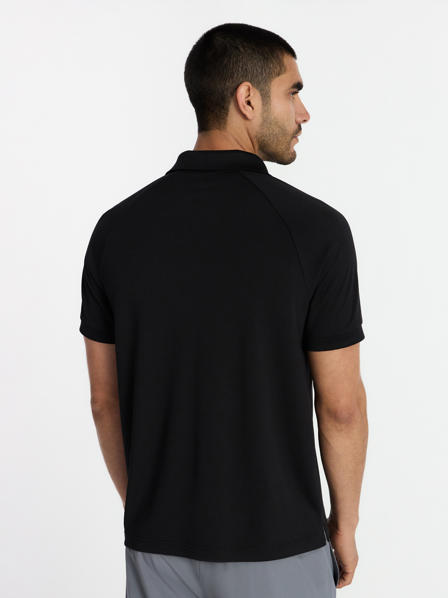 Athletic Works Men's Active DriWorks Mesh Polo Shirt photo 5