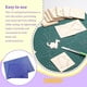 thumbnail image 5 of Seitruly Estera de corte A4 duradera y confiable azul para proyectos de bricolaje Estera de corte rectangular de PVC Estera de corte A3 Suministros de escritura y corrección A4, 5 of 6
