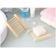 thumbnail image 5 of Jaboneras Portátiles Jabonera de Madera Natural Plato de Almacenamiento Baño Ducha, 5 of 7