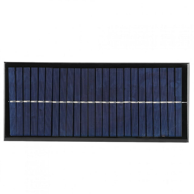 2.5W 12V Grade A Polycrystalline Solar Epoxy Panel - Portable Waterproof & Compression-Resistant Charging Panel for Small DC Batteries, Home Lighting, Outdoor Camping, DIY Science Projects &