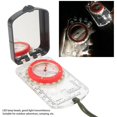 thumbnail image 3 of Multifunctional Plastic Compass with Scales, Portable Gradiometer, Magnifying Glass, LED Lamp, Tool,DUBUNS, 3 of 5