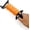 Orange With Handle, variant on 393FT Mason Line String, Value at Just $0.0198 per FT, Durable Twisted Polypropylene Twine for Brick, Block, Fence Layout, Gardening & DIY, Green