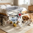 thumbnail image 5 of Automatic Pet Water Dispenser 5L Capacity, Gravity Fed Drinking Station For Dogs Cats, Large Water Tank Pet Fountain Alternative For Home Indoor Use, 5 of 5