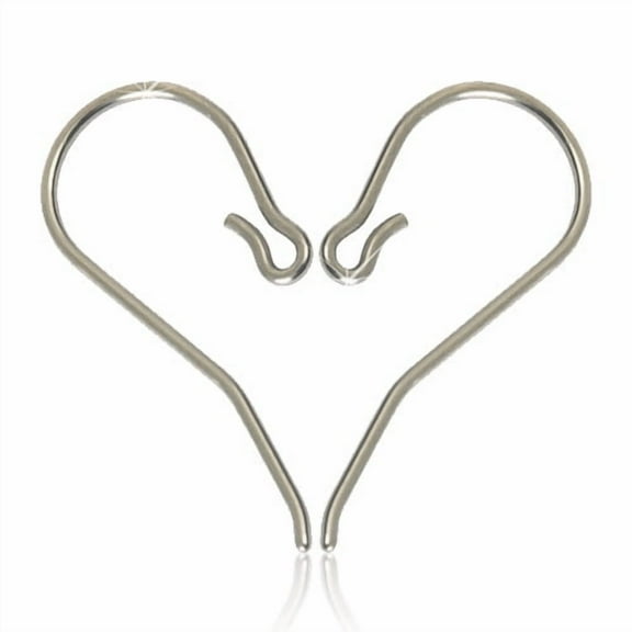 Blomdahl | Hypoallergenic | Natural Titanium Ear Hooks Safety Earrings | Best Choice For Sensitive Ears