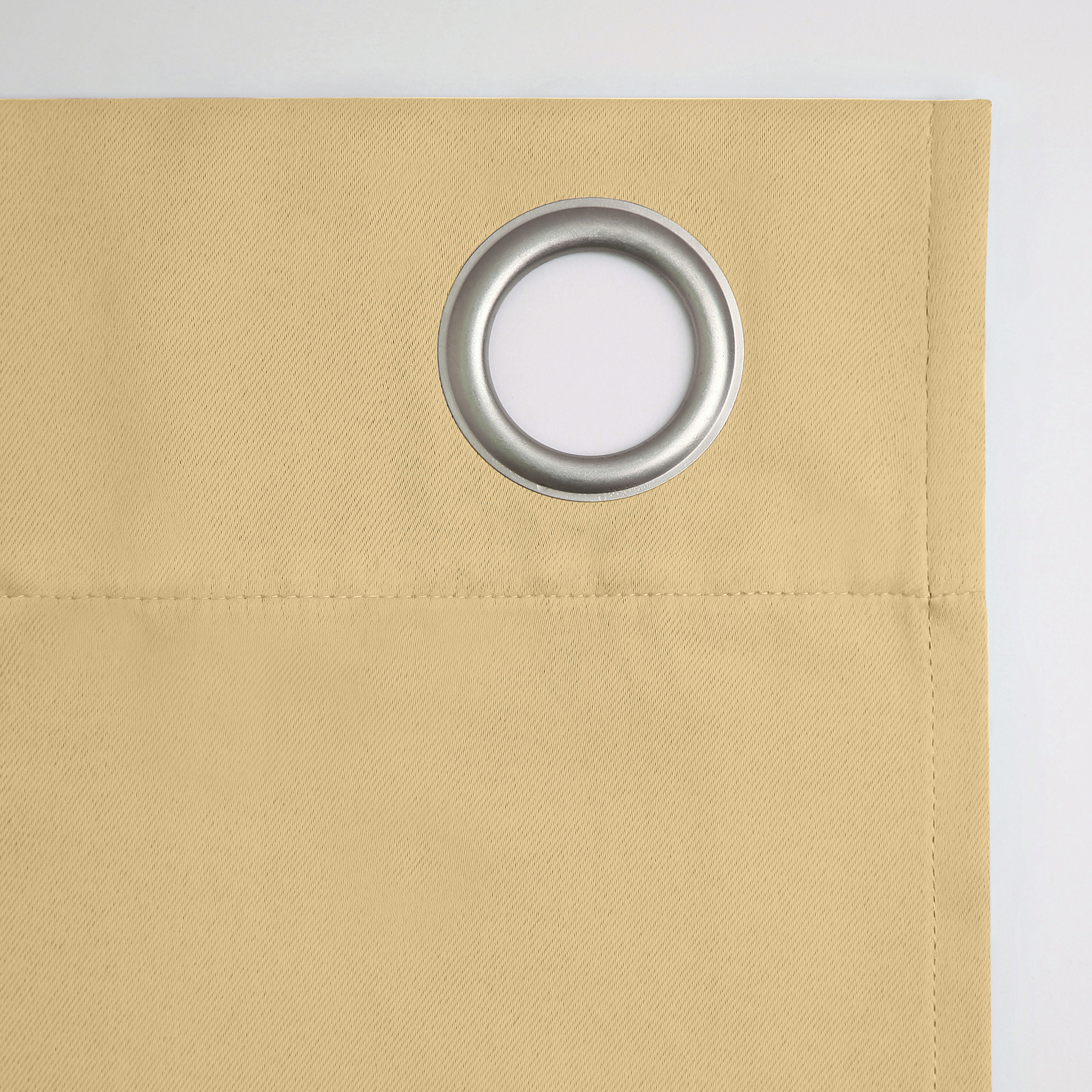 Mainstays Blackout Energy Efficient Grommet Single Curtain Panel, 40 in x 63 in, Yellow