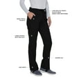 thumbnail image 6 of Grey's Anatomy Signature 2207 3 Pocket Low Rise Pant-Black-X-Small, 6 of 7