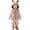 Pink, variant on Girls Hooded Vest Soft Bunny Ear Design Zip Front Sleeveless Jacket (Khaki)