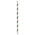 thumbnail image 7 of TERGAYEE Straws Red and Green Striped StrawsDisposable Paper Straws Party Supplies, 7 of 7