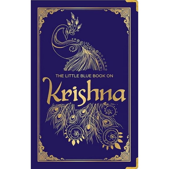 The Little Blue Book on Krishna: (Deluxe Silk Hardbound), (Hardcover)