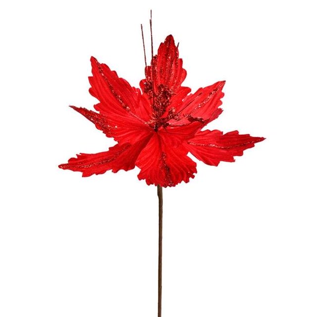 Vickerman QG191003 Vaporisateur de Poinsettia Rouge 12 Po - 6 par Sac