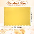 thumbnail image 6 of 10 Pack Rectangle Cake Board, 14 x 10inch Disposable Cardboard Cake Bases Cake Sheet for Baking Cake Pizza Pastry Party Decorate, Grease Proof and Moisture Resistant(White), 6 of 7