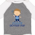 thumbnail image 4 of Inktastic Future Lacrosse Star Boy Boys Long Sleeve Baby Bodysuit, 4 of 5