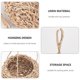 thumbnail image 2 of Mini Storage Basket Hemp Cord Twisted Hemp Storage Blanket for Plants Storage, 2 of 3