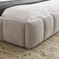thumbnail image 7 of Queen Size Upholstered Bed Frame,No Box Spring Needed, Sturdy Solid Wood Platform Bed with Thick Chenille Fabric & Headboard , Easy Assembly, Modern Bedroom Upgrade, Durable Design, Beige, 7 of 7