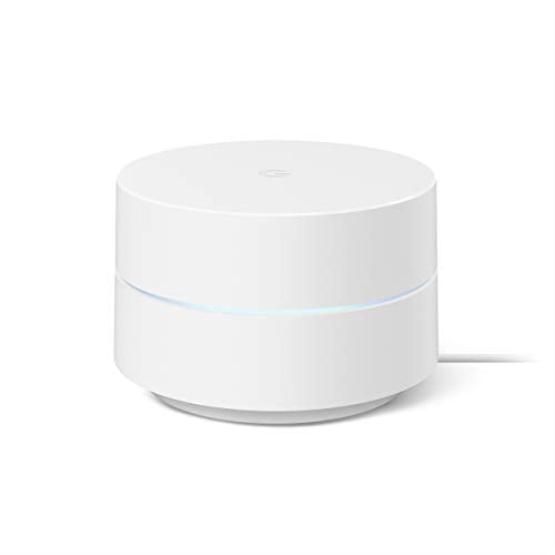 Google Wifi AC1200 Mesh WiFi Router 1500 Sq Ft Coverage 1 Pack White