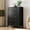 Black, variant on Roromall 5 Drawer Dresser for Bedroom, Tall Dresser with Deep Drawers & Metal Knobs, Modern Wooden Chests of Drawers for Entryway, Hallway
