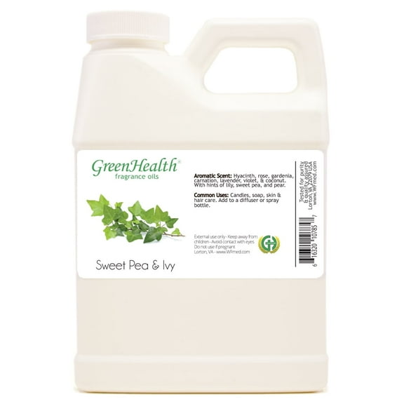 GreenHealth Sweet Pea & Ivy Fragrance Oil 16 fl oz White Plastic Jug with Cap