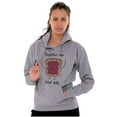 thumbnail image 3 of Kawaii Matching Couples Set PB and J Hoodie Sweatshirt Women Men Brisco Brands S, 3 of 7