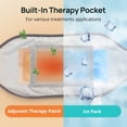 thumbnail image 7 of Heating Pad for Back Relief, 45" x 10" Electric Heating Pads for Cramps with 4 Heat Settings, 2H Auto Shut-Off, Large Heating Pad Wrap for Cramps, Waist, Lumbar, Abdomen, Washable, Gray, 7 of 7