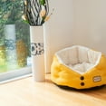 thumbnail image 3 of Armarkat Cat Bed Model C75HMB/MH Gold Waffle and White, 3 of 6