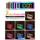 thumbnail image 2 of Reloj despertador Cadmos Cute Pink con luz nocturna RGB para niñas, 2 of 6