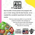 thumbnail image 5 of Fun Flavors Box Healthy Snacks (20 Count) Gluten Free Care Package Snack Gift Box Sampler, 5 of 8