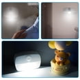 thumbnail image 2 of Lámpara de noche LED con sensor de movimiento de 3 piezas, lámpara de pared inalámbrica a batería para escaleras, pasillos, baños y armarios, 2 of 5