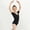 A314 Black, variant on WPPGONE Girls Short Sleeve Ballet Leotard V Neck Ruched Front Dance Bodysuit Toddler Kids Gymnastics Leotards Stretchy Athletic Performance Apparel Professional Dance Dresses