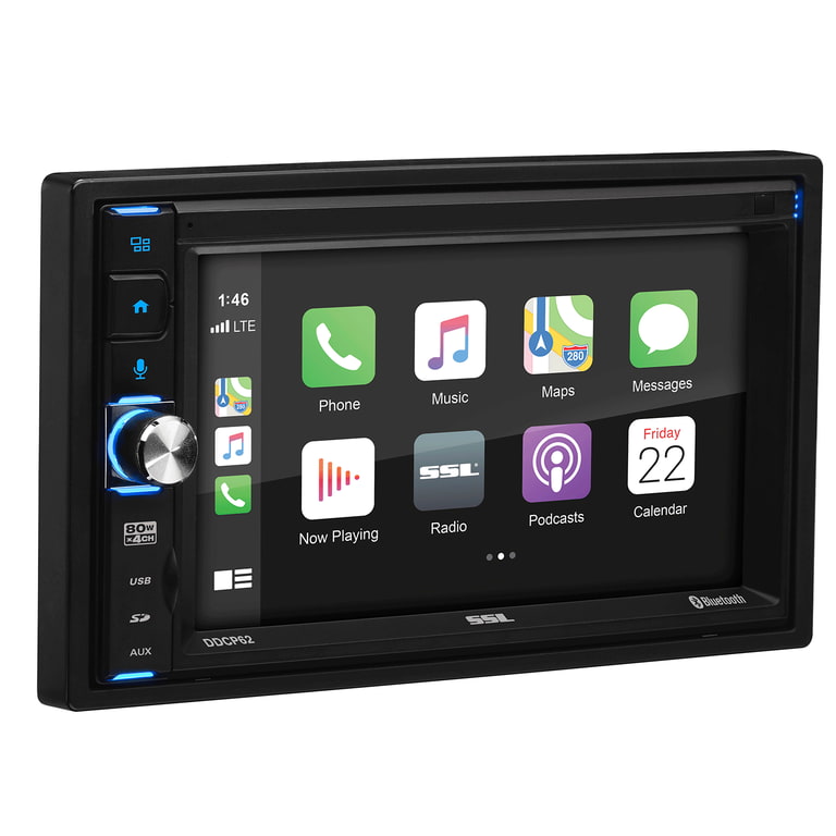 Sound Storm Laboratories DDCP62 Car Stereo - Apple CarPlay, Double