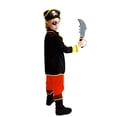 thumbnail image 2 of 6 piezas Traje de disfraz de pirata para niños Halloween Navidad Fiesta de piratas Disfraz de cosplay Fiesta Traje de ropa de actuación (Talla M, 110cm-120cm), 2 of 7