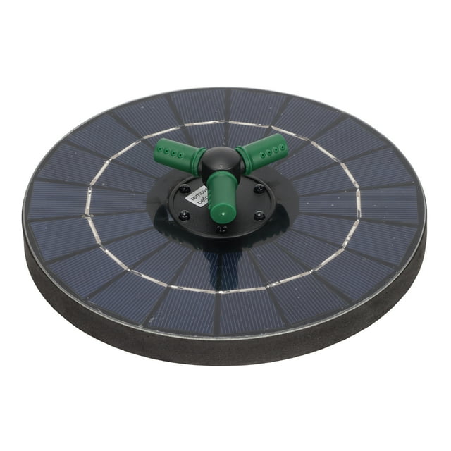 Garden Fountain Pump, 180L/H Light Sensing Solar Water Fountain Pump For Outdoor