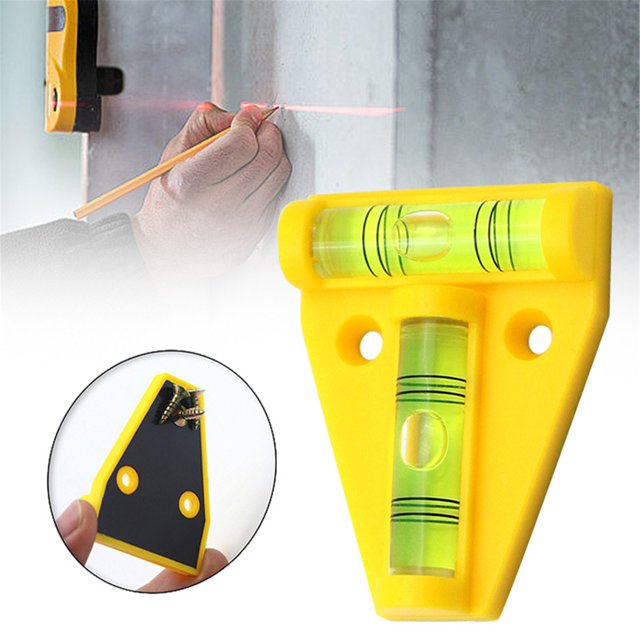 WHEANG RV Leveling Tools Direction Bubble With Screws For Trailer Van (2.26" Compact Design)
