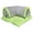Green, variant on Light weight Tent Pet Cave Lovely Indoor Pet House Cats Resting Nests for Living Room Bedroom