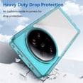 thumbnail image 5 of Case for Xiaomi Mi 13 Ultra Phone Case Slim Dropproof [Defend from Drop/Scratch/Slip/Fingerprint] Clear Acrylic Hard Back Soft TPU Bumper Hybrid Phone Cover for Xiaomi Mi 13 Ultra-Crystal Blue, 5 of 16
