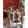 thumbnail image 3 of Christmas Bells Table Runner Christmas Dinner Table Cloth Wedding Party Decor Cotton Linen Tablecloth, 3 of 4