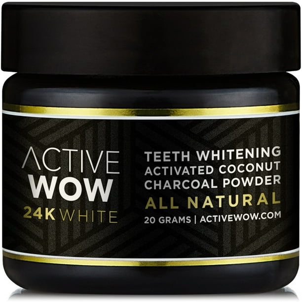 Active Wow Natural Charcoal Teeth Whitening