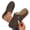 Coffee -AA01, variant on Domzle Clogs for Women Mules Comfortable Slip On Closed Toe Casual Shoes | Cushioned Footbed All-Day Comfort Non Slip Platform Dress Shoes Breathable Upper for Walking Work Green