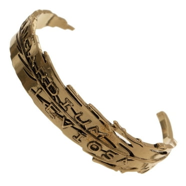 Harry Potter Wingardium Leviosa Small Gold Bracelet
