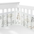 thumbnail image 3 of Sweet Jojo Designs Serengeti Animals Beige White Crib Bedding + BreathableBaby Breathable Mesh Liner Pad, 3 of 6