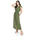 thumbnail image 5 of Vestido Largo Roman Fashion Juvenil 9940-SO Verde Militar, 5 of 5