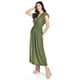 thumbnail image 5 of Vestido Largo Roman Fashion Juvenil 9940-SO Verde Militar, 5 of 5