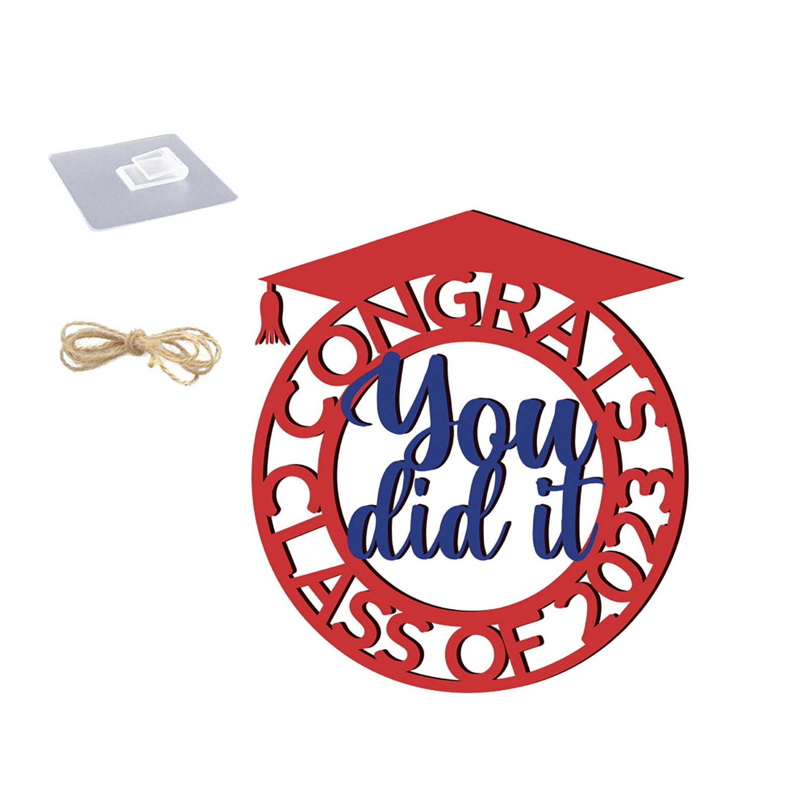 Green Graduation Party Decorations 2023 Class Of 2023 Wooden Signs