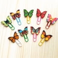 thumbnail image 4 of Paquete de 50 clips de papel de moda con dibujos de animales encantadores y creativos, clips para carpetas, marcadores, archivos de fotos, abrazaderas para documentos, suministros de oficina,, 4 of 5