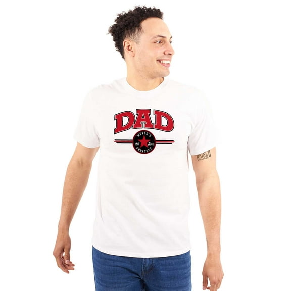 Father's Day Worlds Greatest All Star Men Big & Tall Graphic Tee Brisco Brands 3X