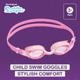 thumbnail image 3 of Puddle Jumper Child Swim Goggles, Pink, Non-Latex and Non-PVC, Kids Ages 3+, 3 of 13