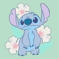 thumbnail image 2 of Girls Lilo & Stitch Floral Stitch T Shirt, 2 of 5