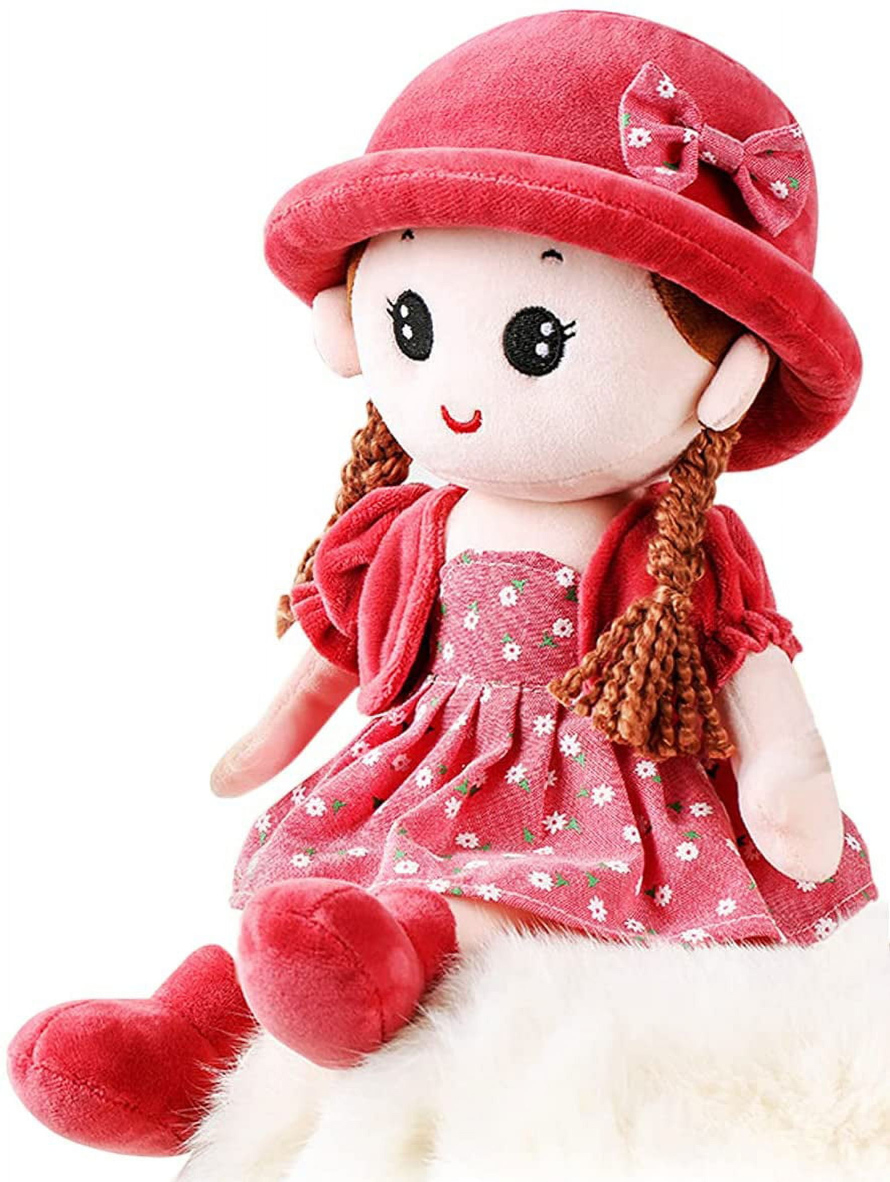 Muñecas De Trapo Adorable Para Niña, Muñeca De Princesa De Peluche