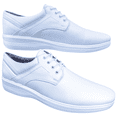 thumbnail image 4 of Zapatos Blancos Hombre Enfermeria Piel Vacuno ideal para Clinicas, Hospitales y Hoteles, 4 of 6