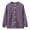 Purple, variant on lnmuld Kids Jacket Boys Warm Lined Hooded Jacket Soft Winter Coat Kids Button Front School Outerwear for Children Outdoor Activities Solid Color Size:6-7 Years